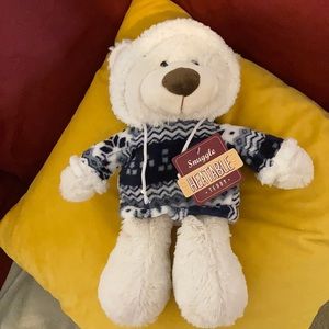 Heatable teddy.Lavender scented.